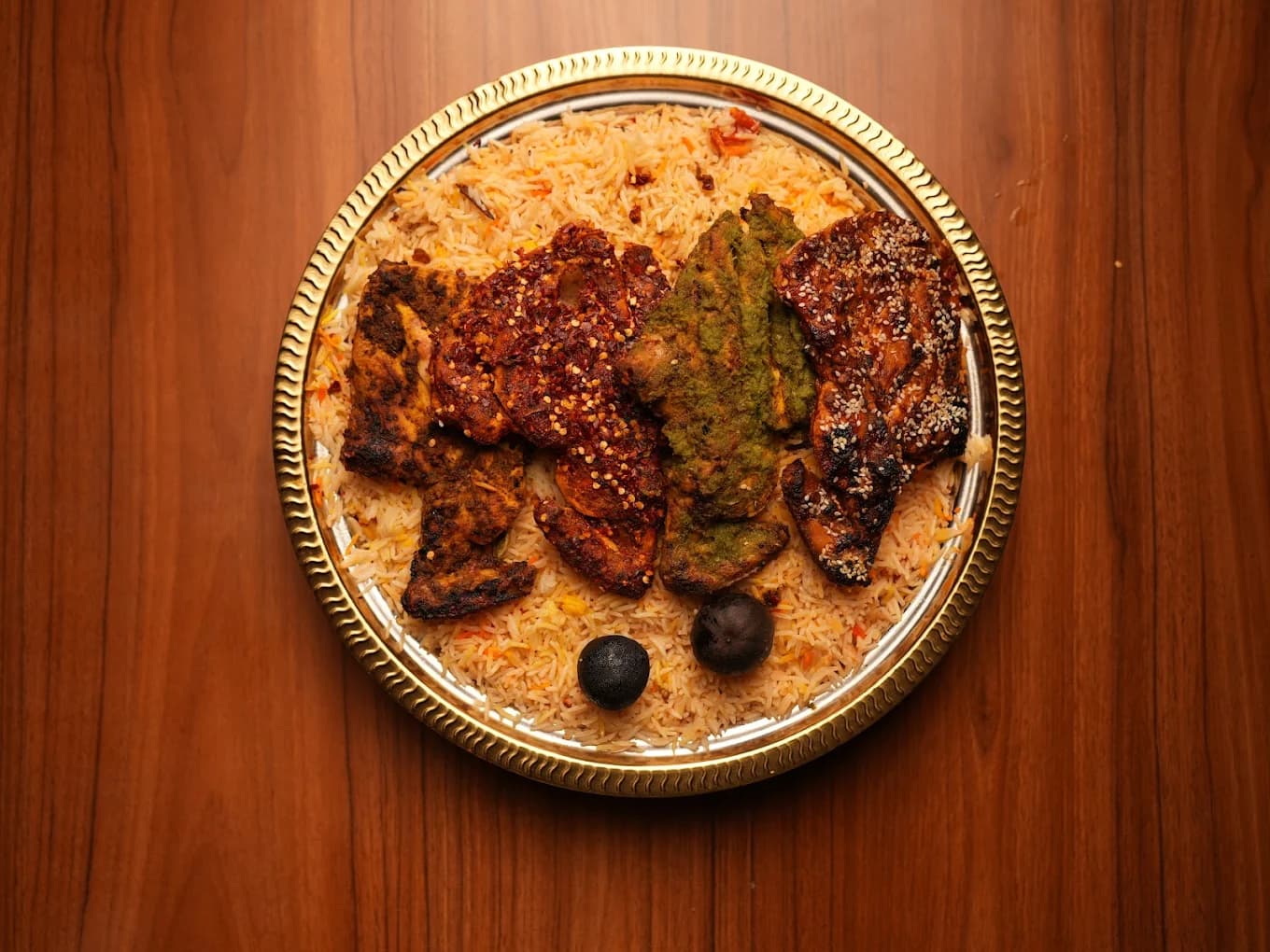 Spicy Charcoal Grilled Chicken Platter